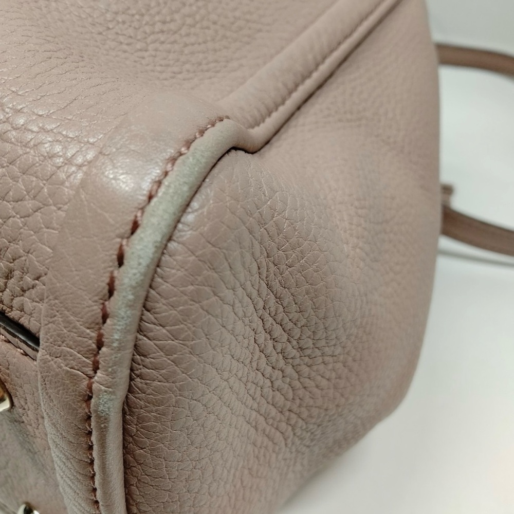 Gucci Soho Small Leather Shoulder Bag-Light Pink (Japan Exclusive) - Picture 14 of 16